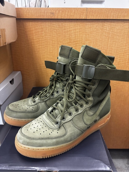 Nike Air Force Other - Nike SF Air Force 1 size 8.5 Men’s High-Top Tactical Sneakers in Olive Green